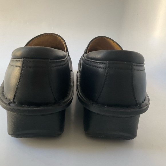 Alegria Debra Black Leather Slip-On Loafers EU 37 - Picture 6 of 13